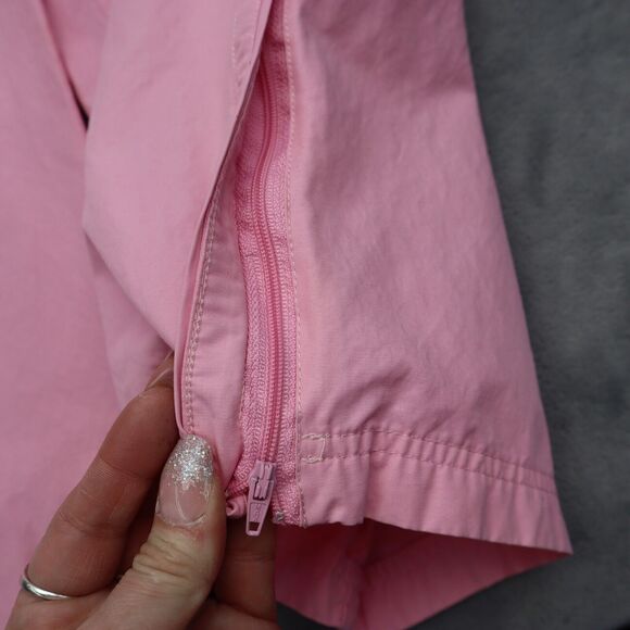 Pro Spirit Pants Womens 2XL Pink Plain High Waist Flat Front Ankle Zip - Picture 16 of 16